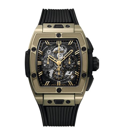 hublot big bang black magic on wrist|Hublot time only gold.